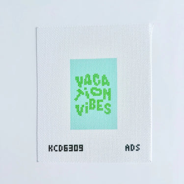 Translation missing: en.Vacation Vibes - Green Printed Canvas