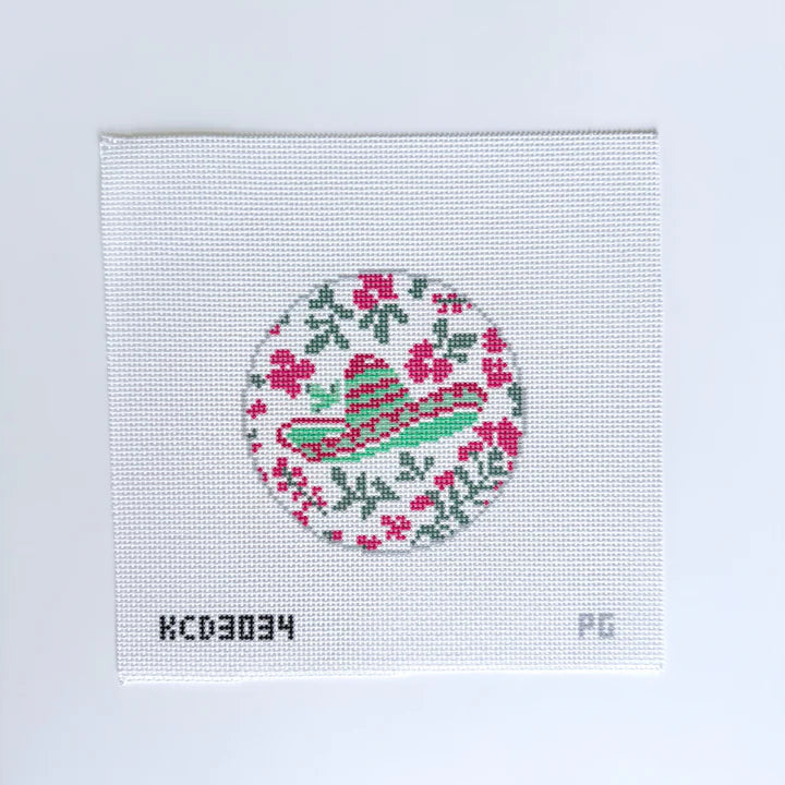 Sombrero Round Printed Canvas