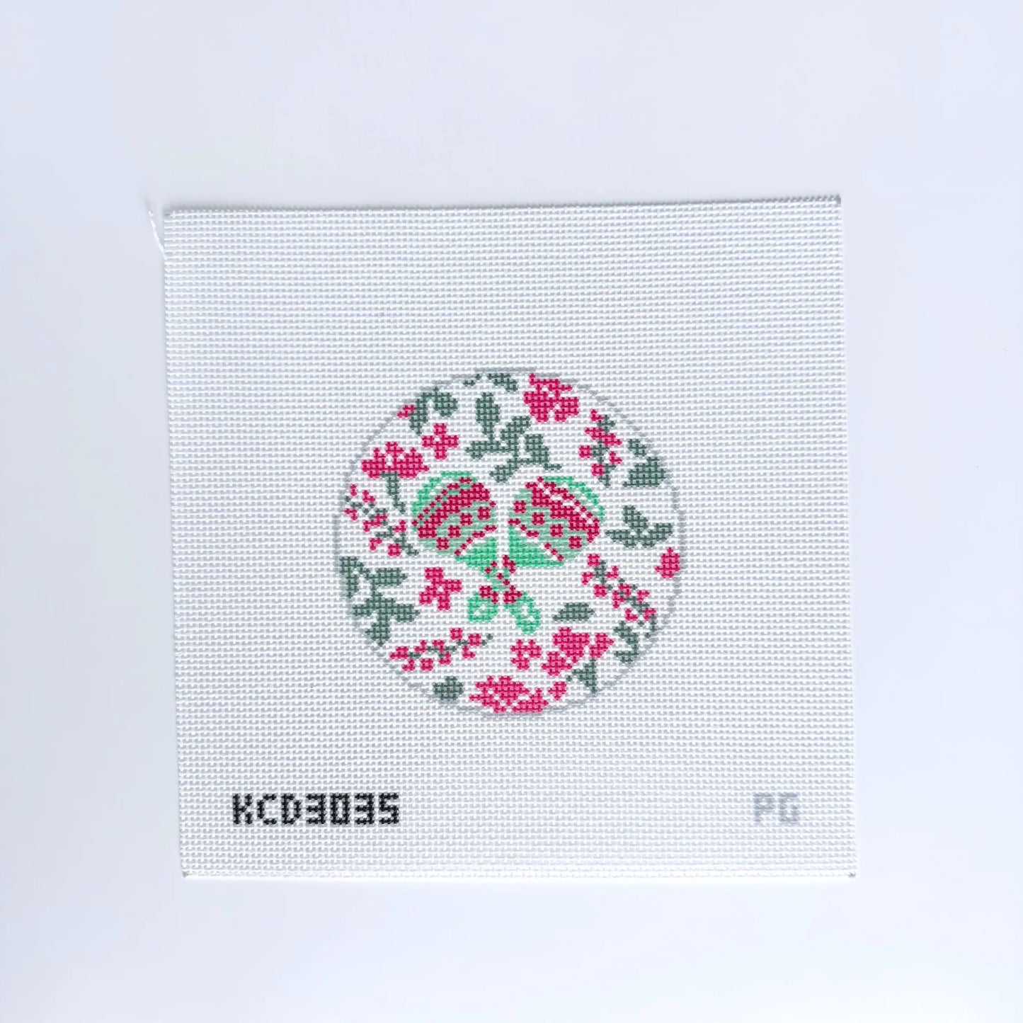 Maraca Round Printed Canvas
