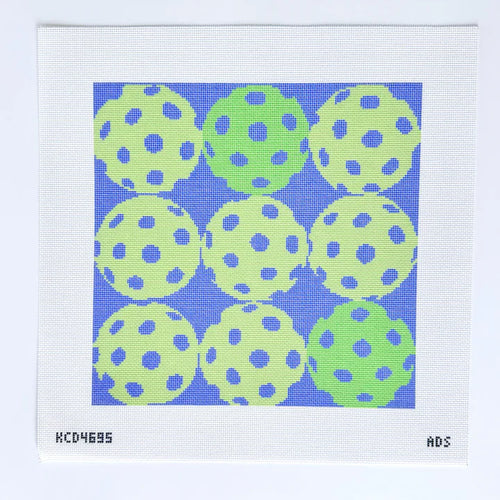 Pickleball Square Printed Canvas