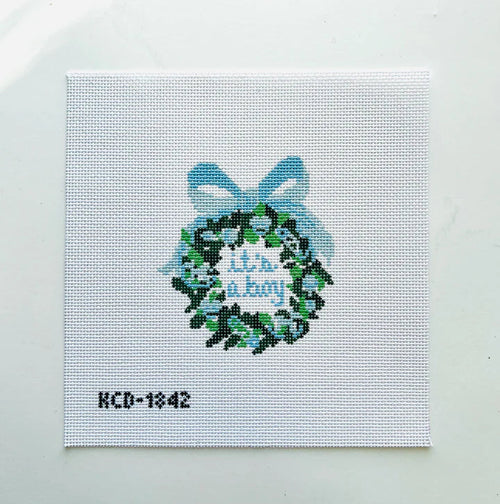 It's a Boy Wreath