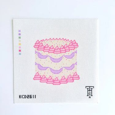 Translation missing: en.Pink &amp; Purple Cake Printed Canvas