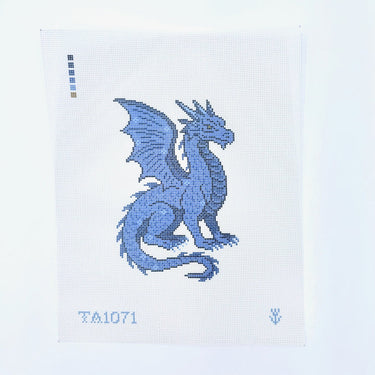 Translation missing: en.Sapphire Dragon Printed Canvas