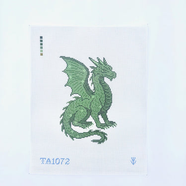 Translation missing: en.Emerald Dragon Printed Canvas