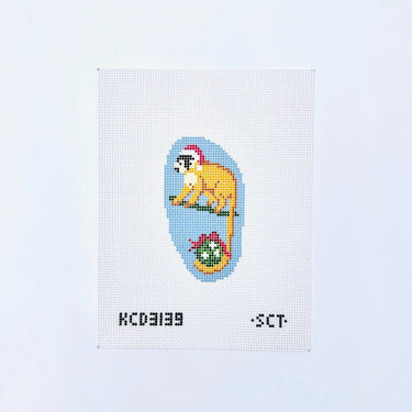 Translation missing: en.Holiday Squirrel Monkey Printed Canvas