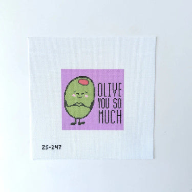 Translation missing: en.Olive You So Much Printed Canvas