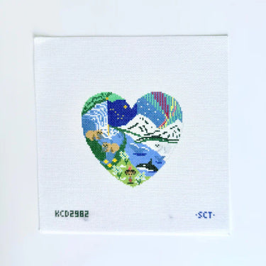 Translation missing: en.Alaska Is Where the Heart Is Printed Canvas