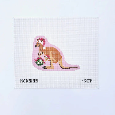 Translation missing: en.Holiday Kangaroos Printed Canvas