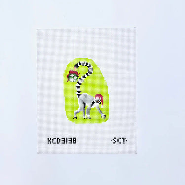 Translation missing: en.Holiday Lemur Printed Canvas