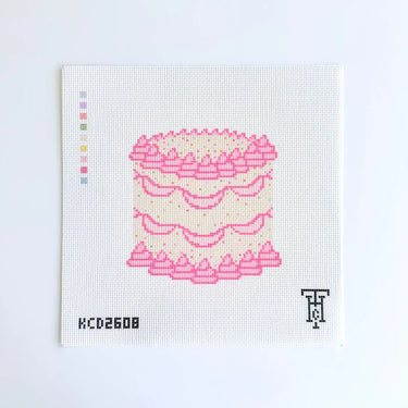 Translation missing: en.Pink Cake Printed Canvas