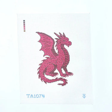 Translation missing: en.Ruby Dragon Printed Canvas