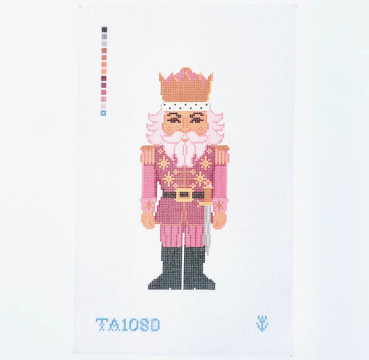 Pink Nutcracker Printed Canvas