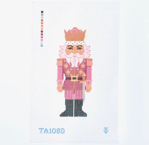 Pink Nutcracker Printed Canvas