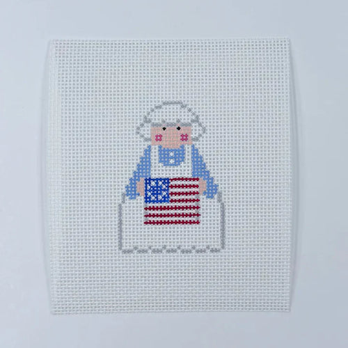Betsy Ross Angel Printed Canvas