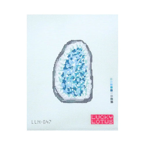 Celestine Geode Needlepoint Canvas