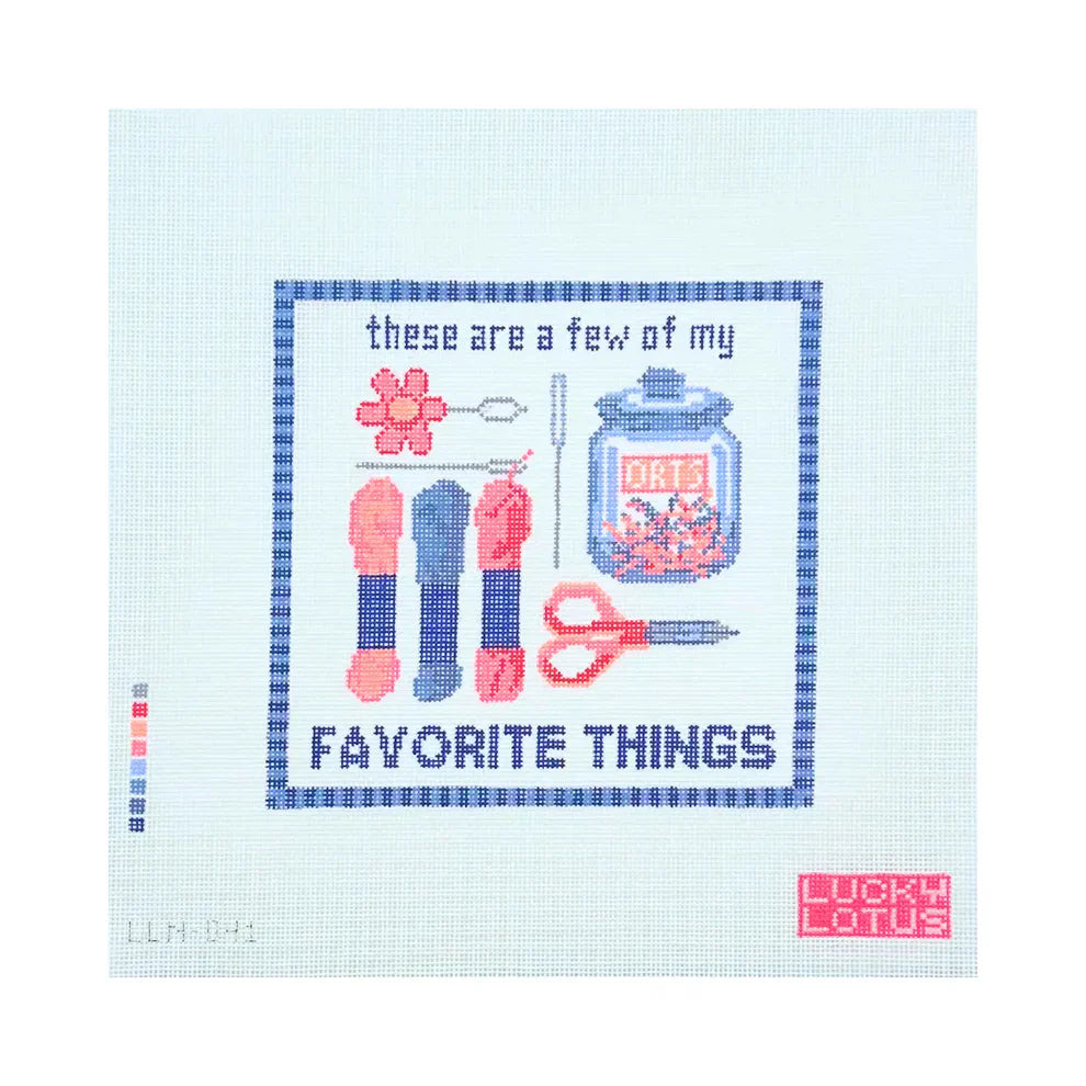 These Are A Few of My Favorite Things: Needlepoint