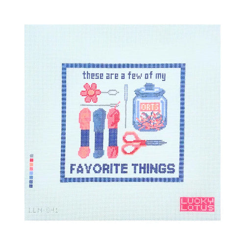 These Are A Few of My Favorite Things: Needlepoint