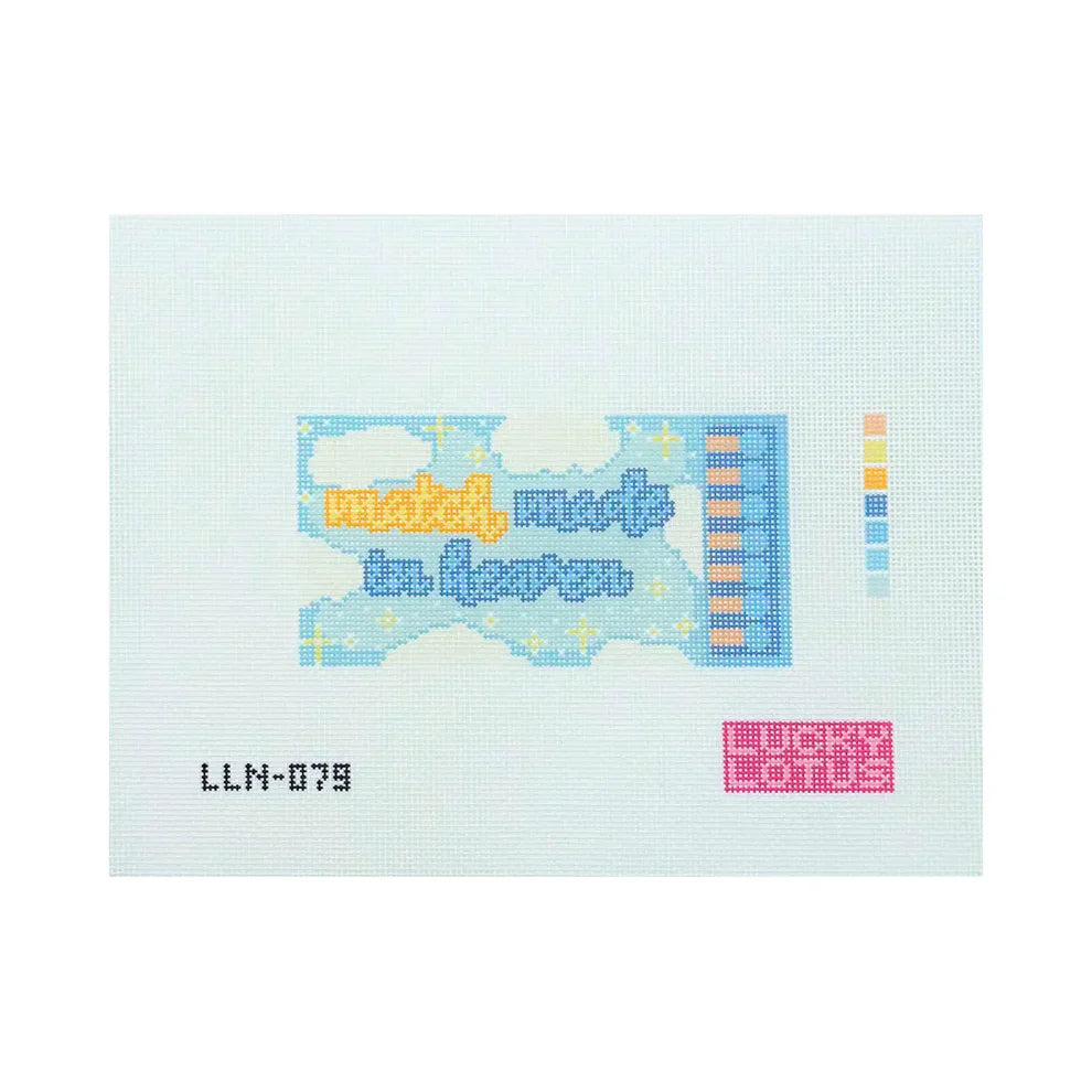 Match Made in Heaven Needlepoint Canvas