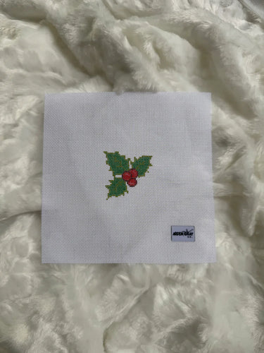 Translation missing: en.Holly Mini Needlepoint Canvas