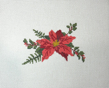 Translation missing: en.Poinsettia Needlepoint Canvas