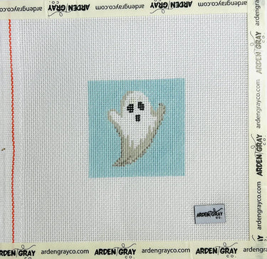 Translation missing: en.Spooky Ghost Mini Needlepoint Canvas
