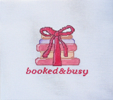 Translation missing: en.Booked &amp; Busy Needlepoint Canvas