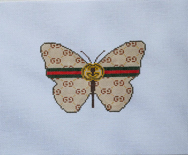 Translation missing: en.Designer Butterfly Classic Needlepoint Canvas