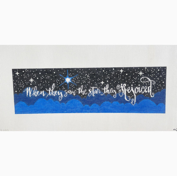 Rejoice Needlepoint Canvas