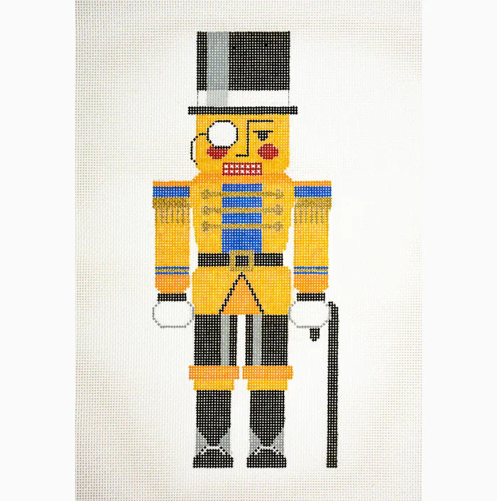 Mr. Peanut Nutcracker Needlepoint Canvas