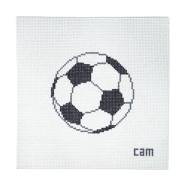 Translation missing: en.Soccer Ball Needlepoint Canvas
