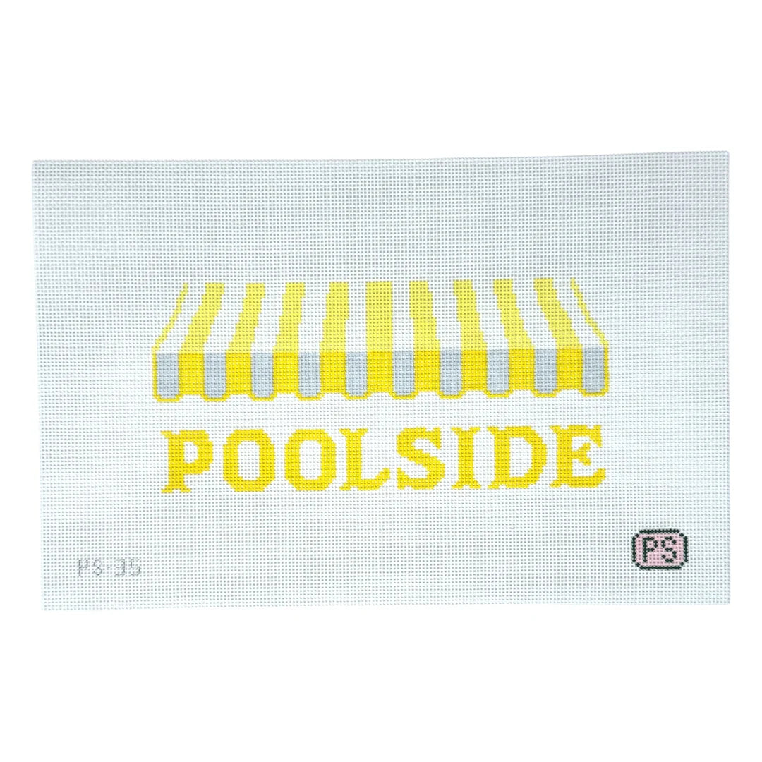 PS-35 Poolside Needlepoint Canvas
