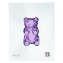 PS-34 Purple Gummy Bear Needlepoint Canvas