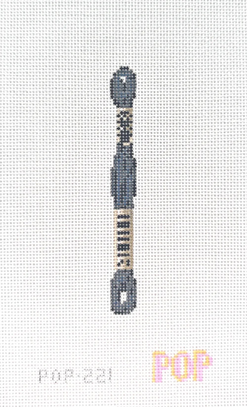 Floss- Black Needlepoint Canvas