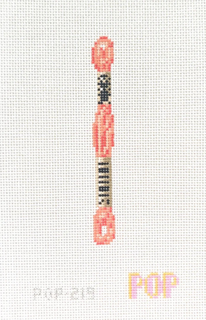 Floss- Coral Needlepoint Canvas