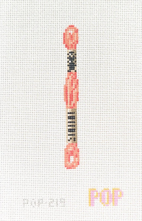 Floss- Coral Needlepoint Canvas
