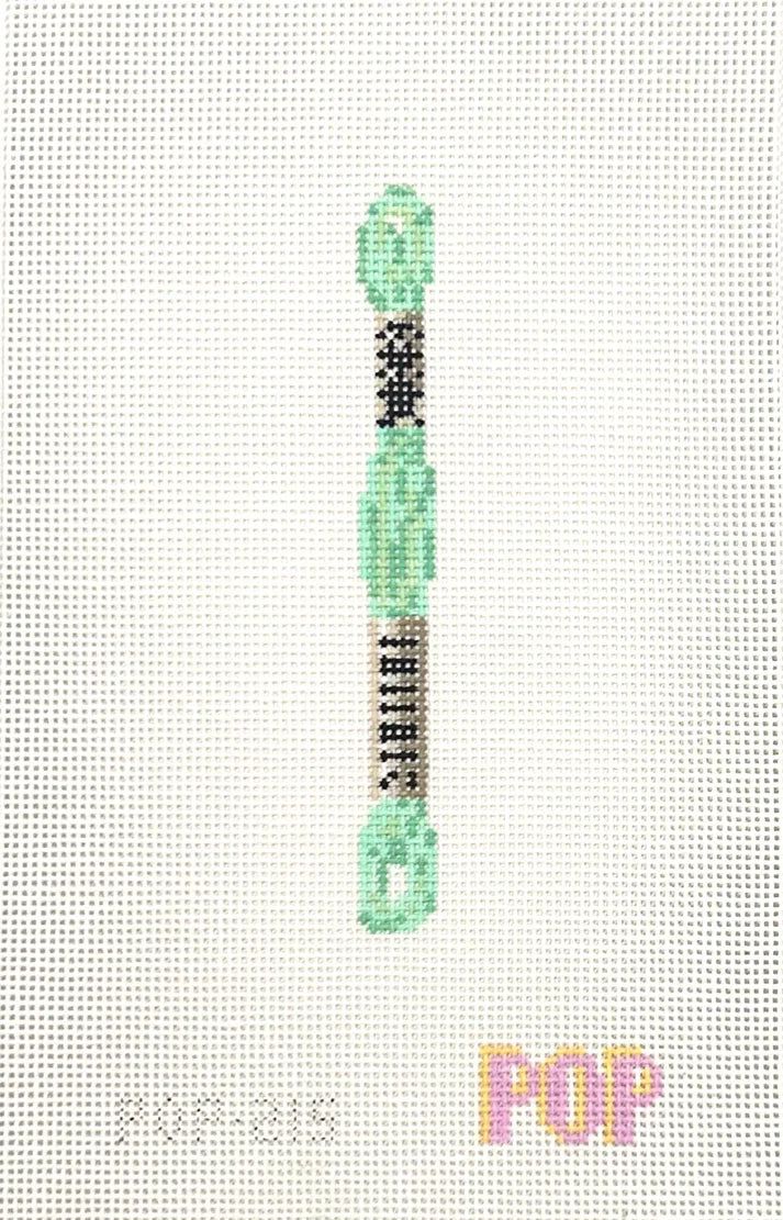 Floss- Spring Green Needlepoint Canvas