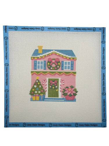 Translation missing: en.Happy Neighborhood House Needlepoint Canvas