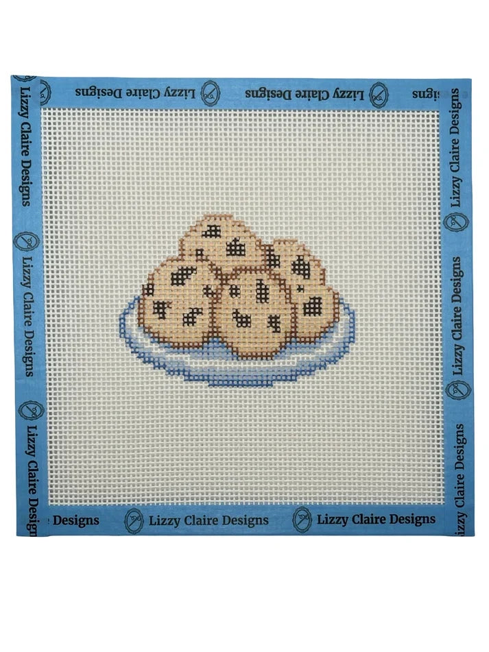 Chocolate Chip Cookies Needlepoint Canvas