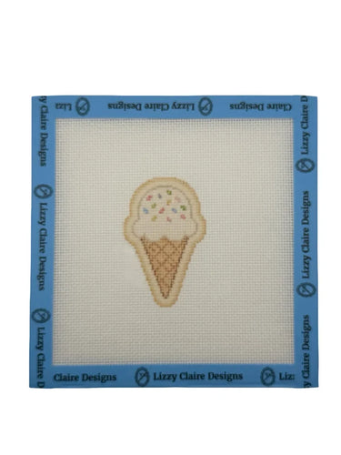Translation missing: en.Ice Cream Cone Needlepoint Canvas