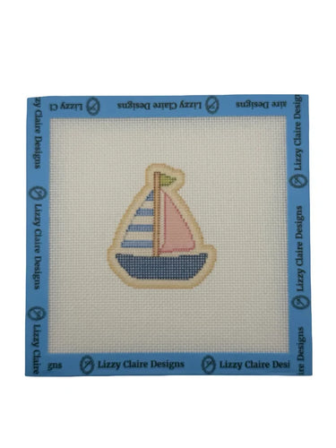 Translation missing: en.Sailboat Needlepoint Canvas