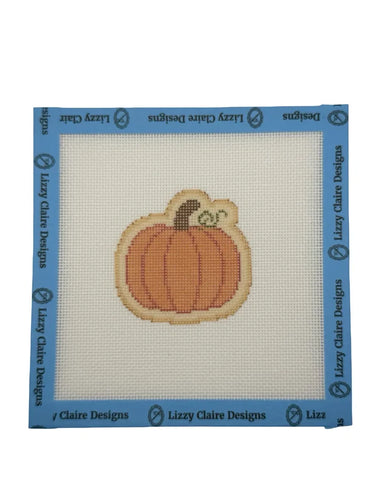 Translation missing: en.Pumpkin Needlepoint Canvas