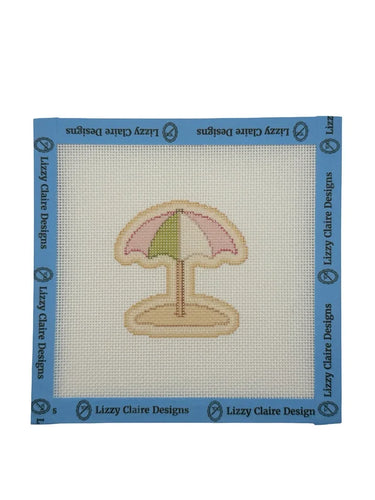 Translation missing: en.Beach Umbrella Needlepoint Canvas