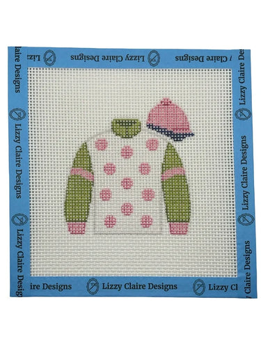 Translation missing: en.Jockey Skills Racing Jersey Needlepoint Canvas