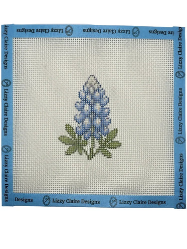 Translation missing: en.Lone Star Bluebonnet Needlepoint Canvas