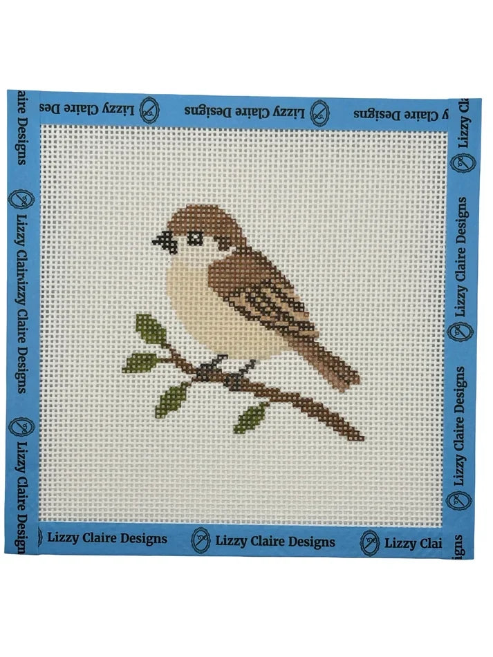 Sparrow Needlepoint Canvas