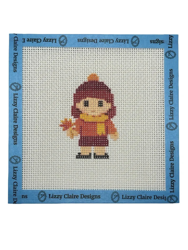 Fall Lizzy Claire Needlepoint Canvas