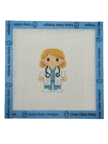 Translation missing: en.Medical Professional Lizzy Claire Needlepoint Canvas