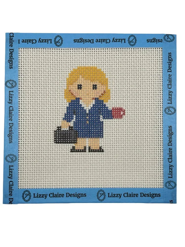 Translation missing: en.Corporate Lizzy Claire Needlepoint Canvas