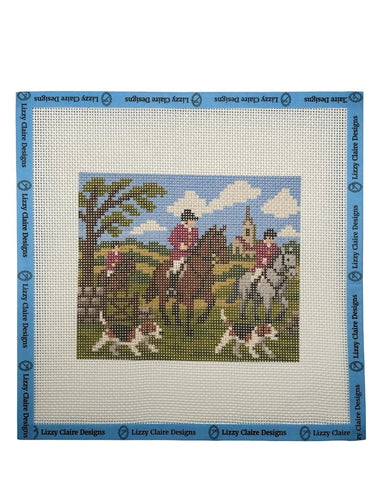 Translation missing: en.English Hunting Needlepoint Canvas
