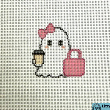 Translation missing: en.BOO-tique Shopper Ghost Canvas
